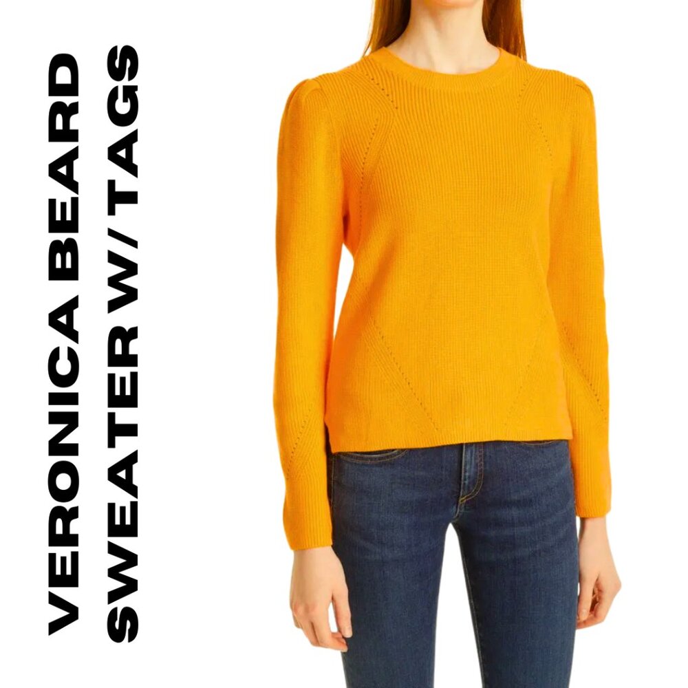 Veronica Beard Scoop Neck Sweater – XL (New with Tags!)